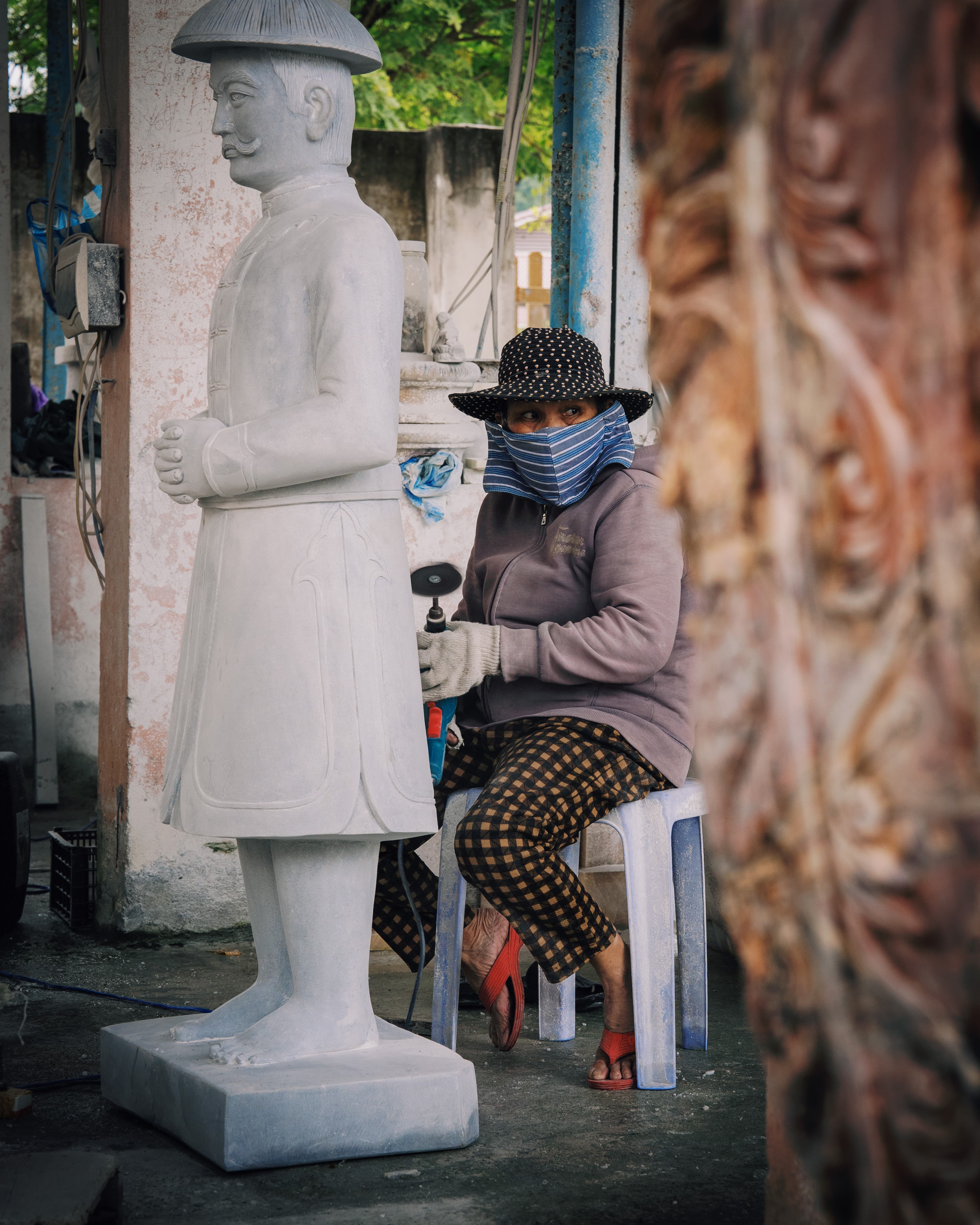 Quiet environmental portrait in Vietnam