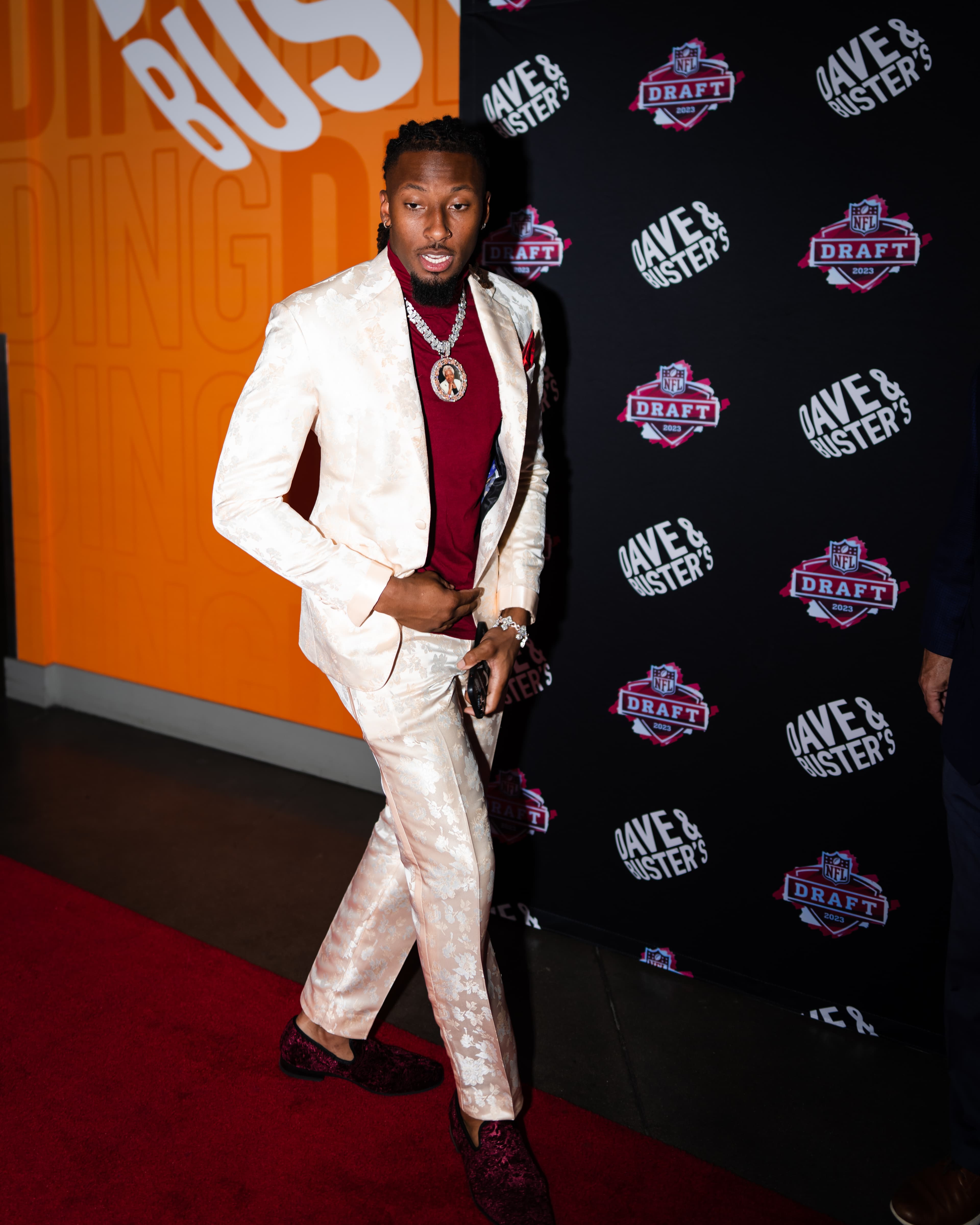 NFL Draft arrival photograph