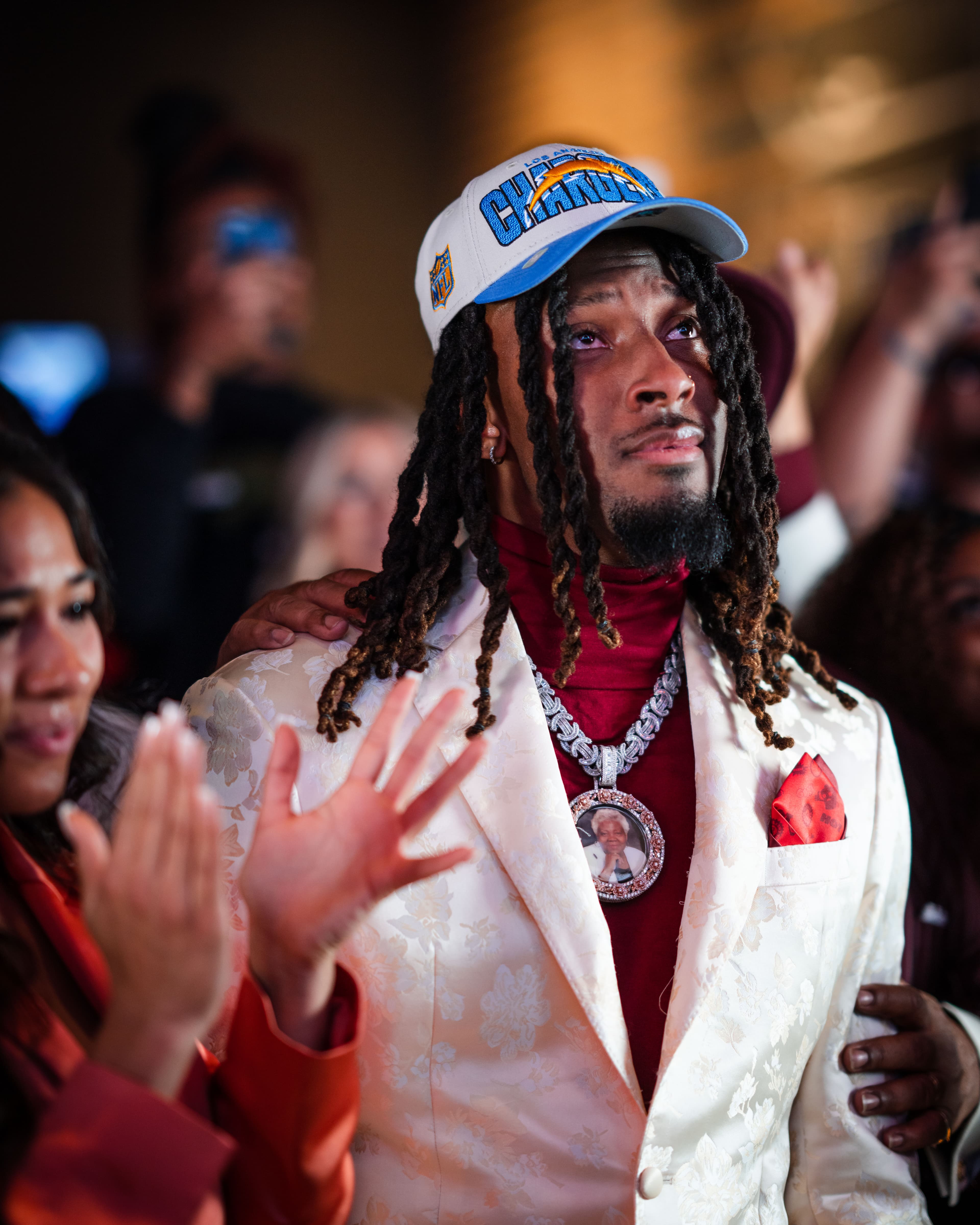 NFL Draft emotional moment