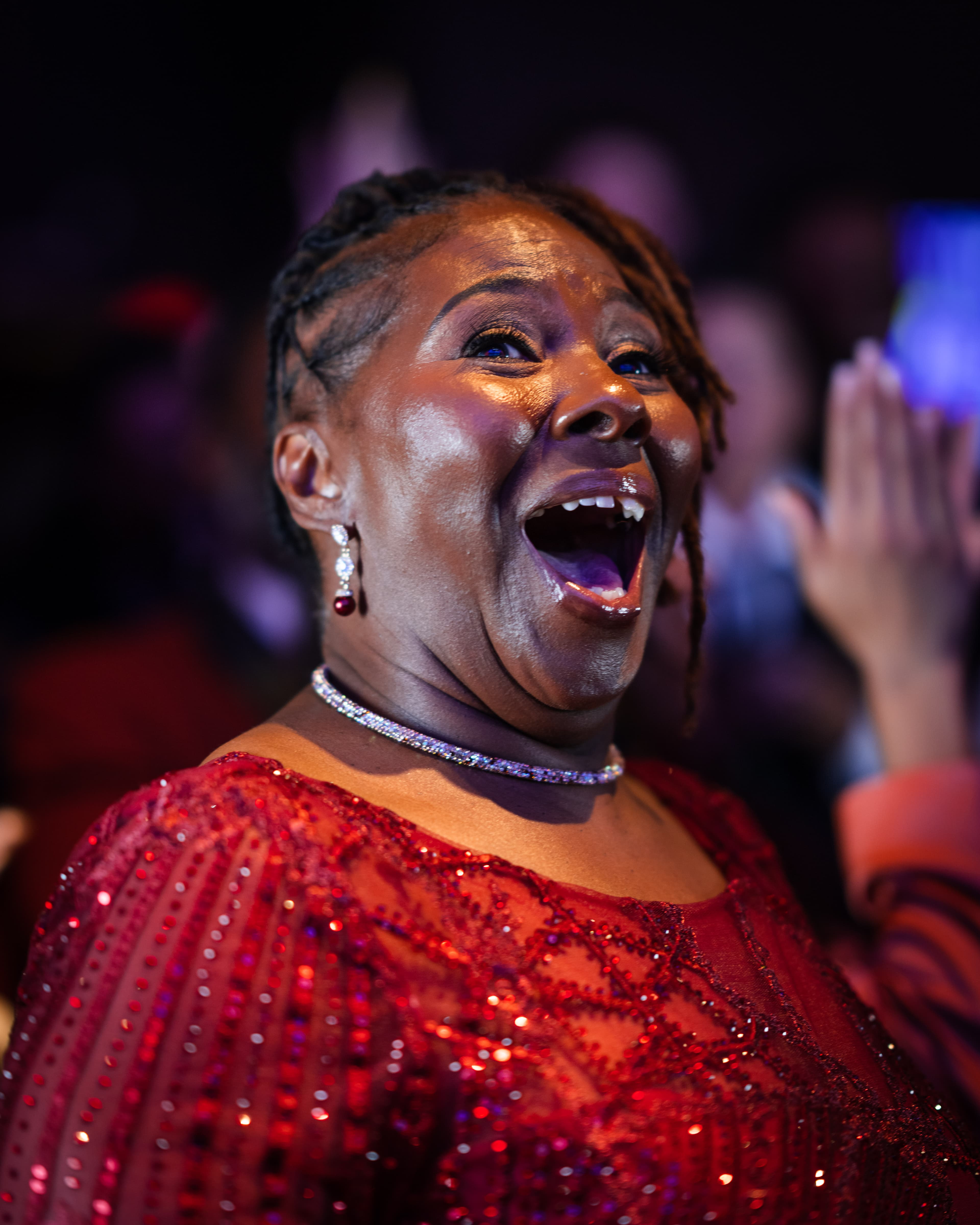 NFL Draft family reaction photograph