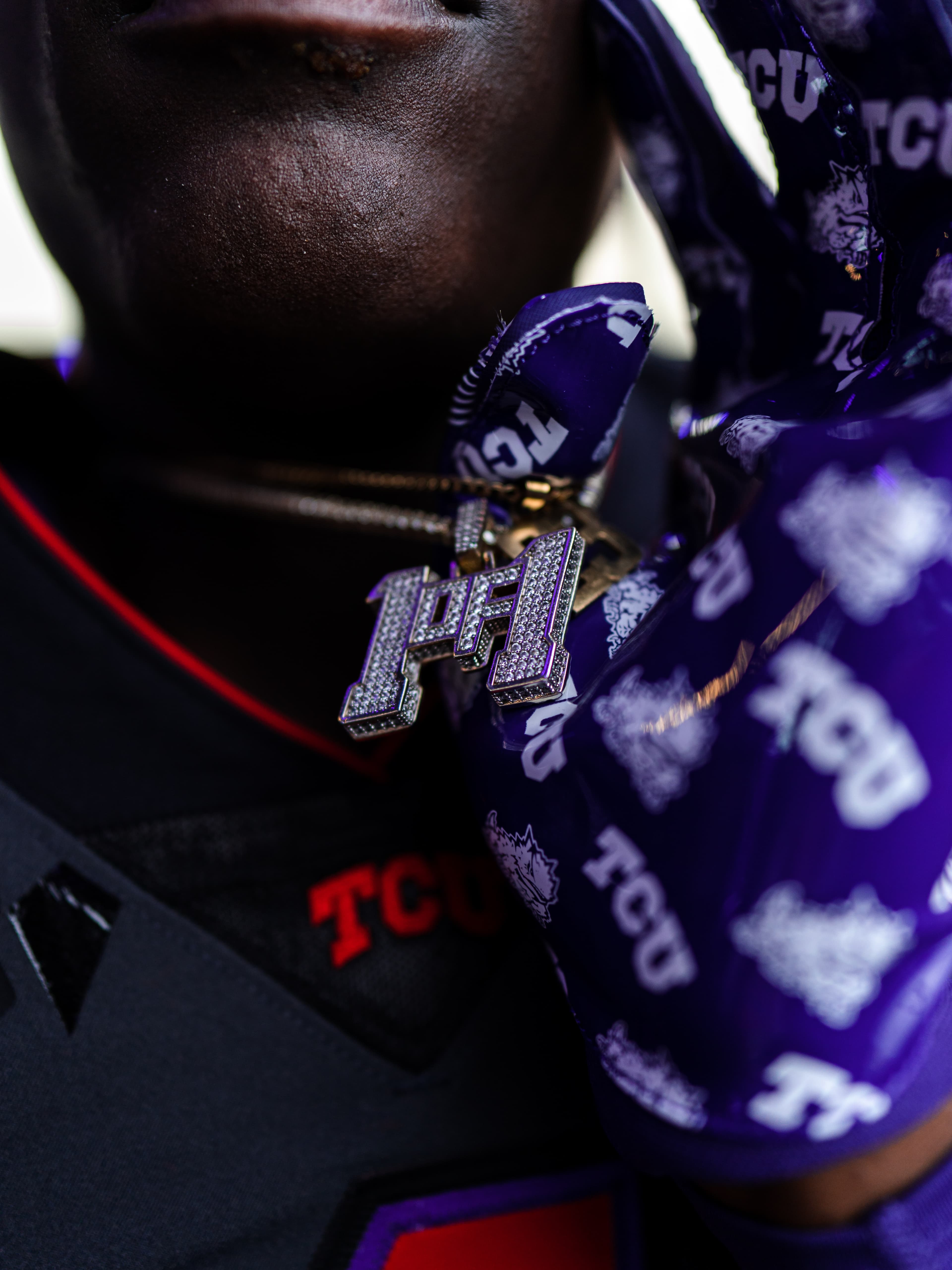 TCU uniform detail photograph