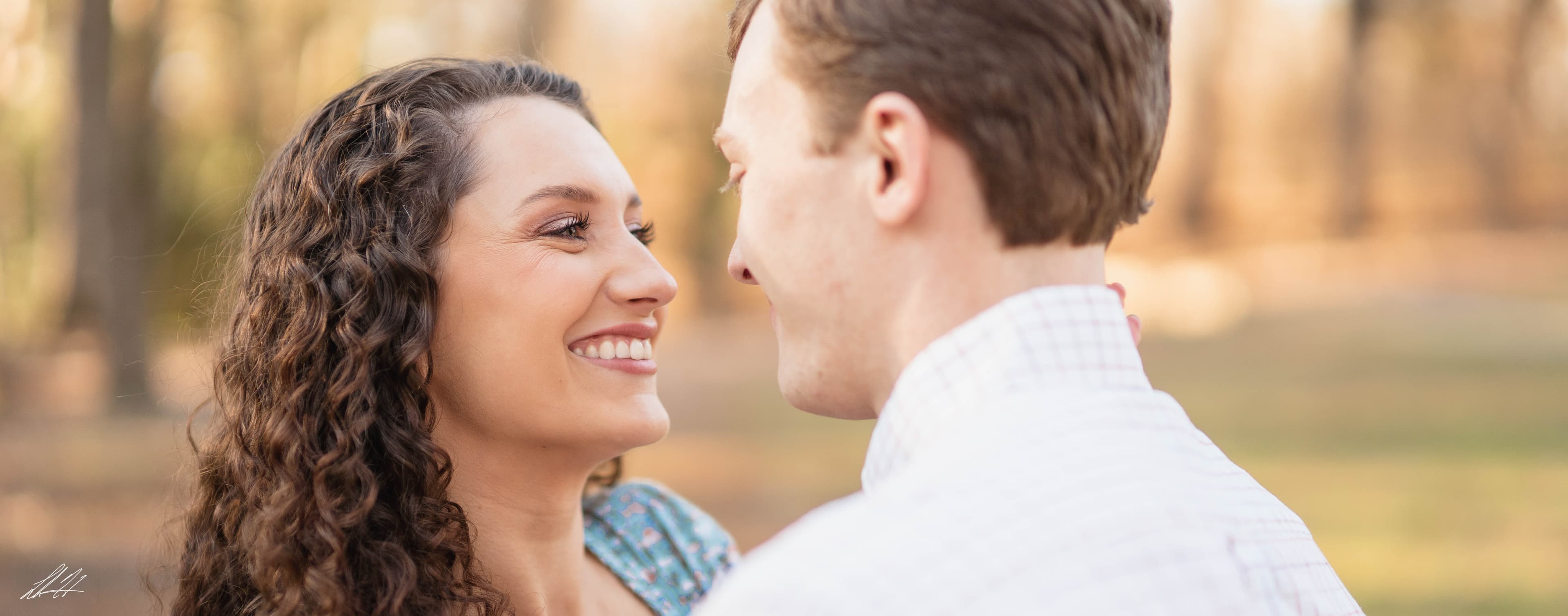 Horizontal color engagement photograph closing the series
